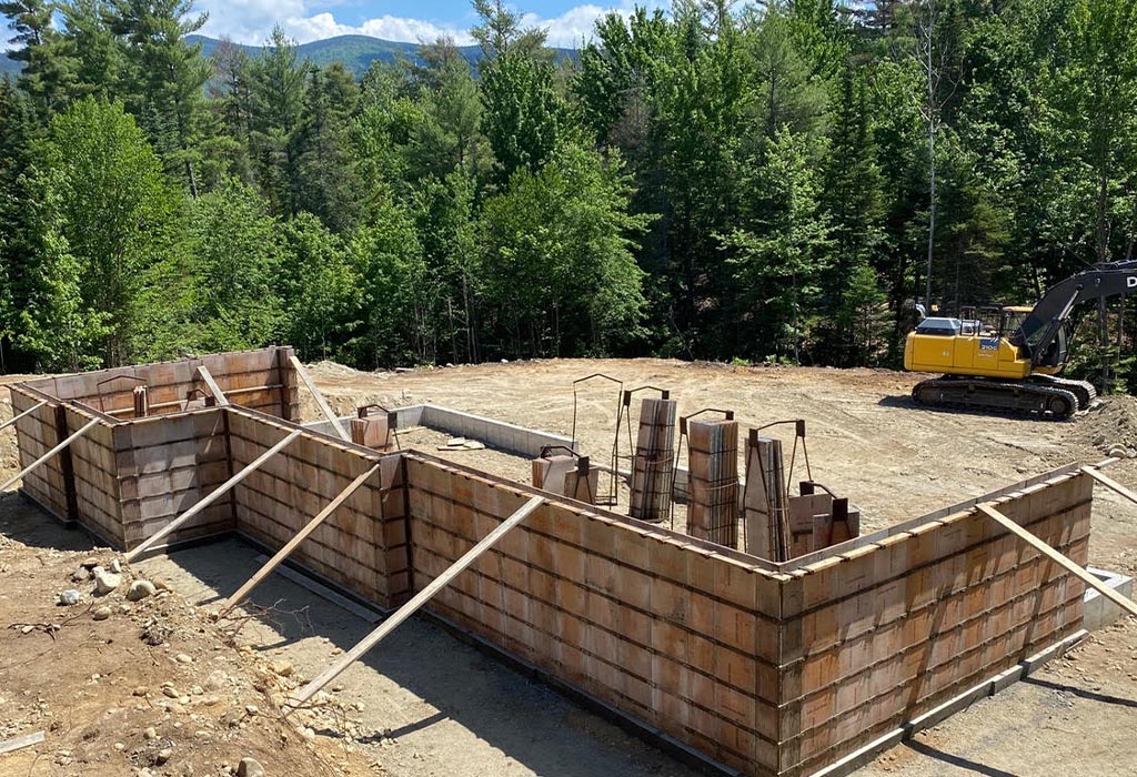 Foundation install contractor NH and VT