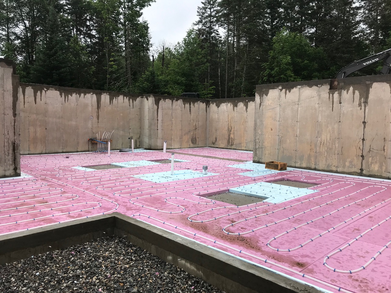 Radiant heat prep contractor